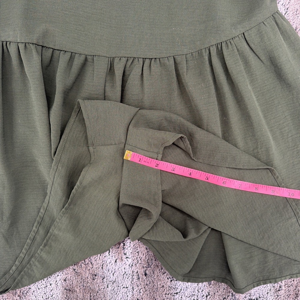 Urban Outfitters Romper Women's M Green Sleeveless Tie Strap Boho Girlcore Chic - Picture 7 of 7